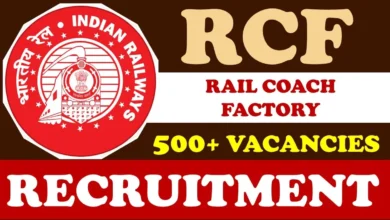 RCF Recruitmeni 2024: 550 पदों पर भर्ती का नोटिफिकेशन हुआ जारी,10वी पास कर सकते है अप्लाई