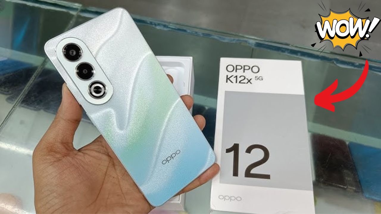 5100mAH की बैटरी के साथ लॉन्च हुआ 256GB स्टोरेज वाला Oppo K12x 5G स्मार्टफोन