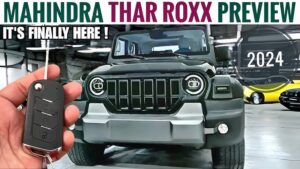 Tata Altroz को मिर्ची लगाने लॉन्च हुई डिजिटल फीचर्स वाली Mahindra Thar Roxx कार