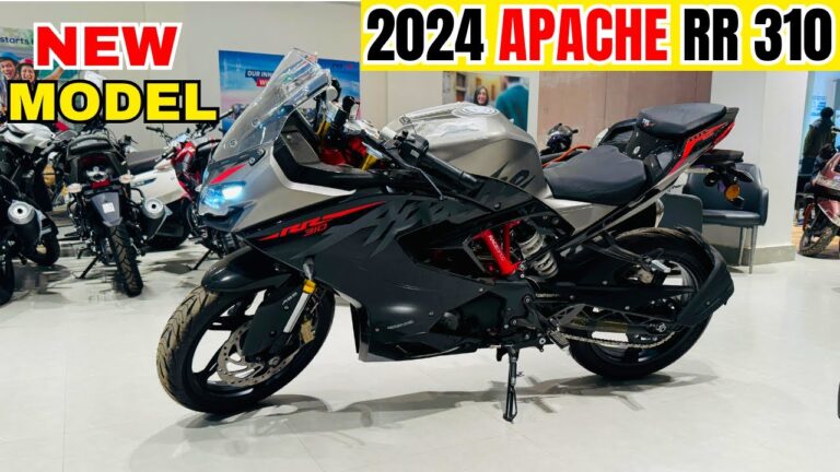 खरतनाक लुक में लॉन्च हुई लाजवाब फीचर्स वाली TVS Apache RR 310 बाइक