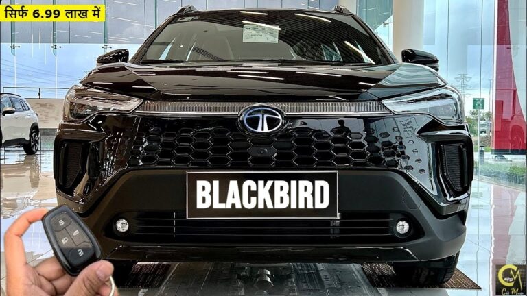 Creta का मार्केट डाउन करने लॉन्च हुई सॉलिड फीचर्स वाली Tata Blackbird की लग्जरी कार