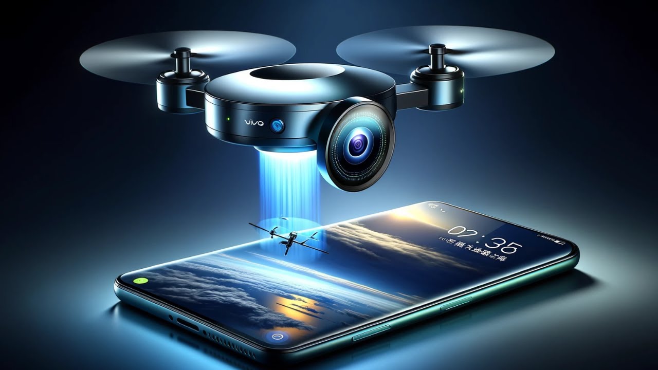 200MP ड्रोन Camera quality के साथ लॉन्च हुआ 5000mAh बैटरी वाला Vivo flying drone स्मार्टफोन