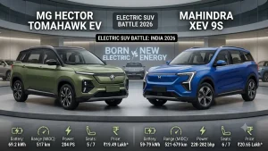 MG Tomahawk vs Mahindra XEV 9S