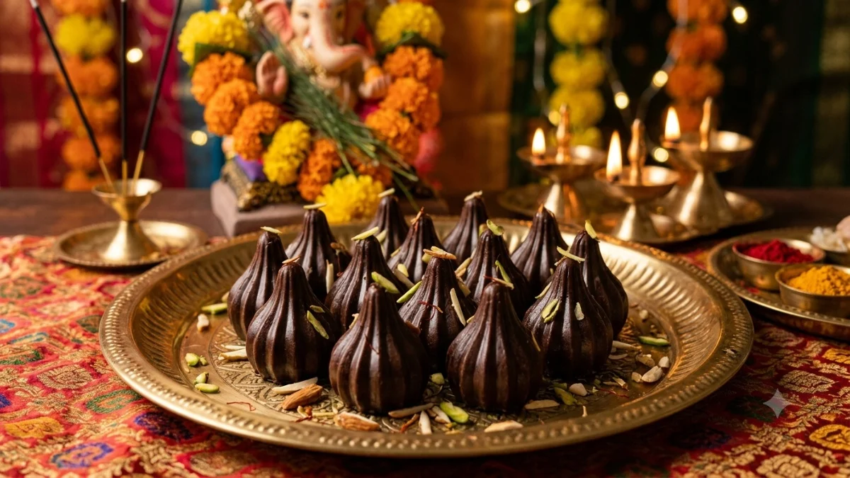 Chocolate Modak